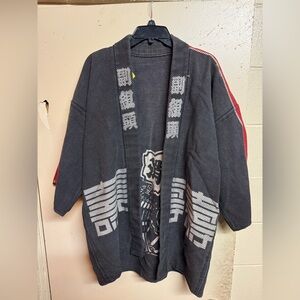 Vintage Showa Era Firefighter Kimono